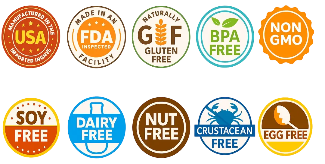 Audifort Certification Badges